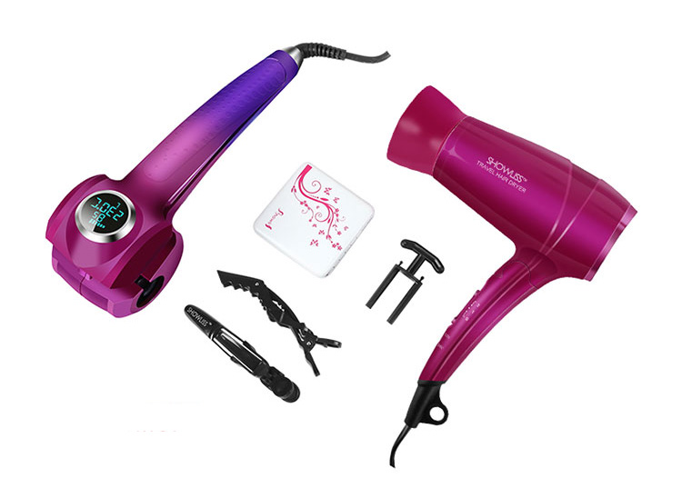 Showliss Pro Bright Purple Deluxe Gift Set